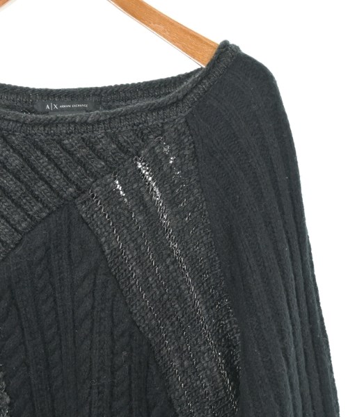 A/X ARMANI EXCHANGE（アルマーニエクスチェンジ）ニット・セーター 黒 サイズ:M レディース/2200636735057