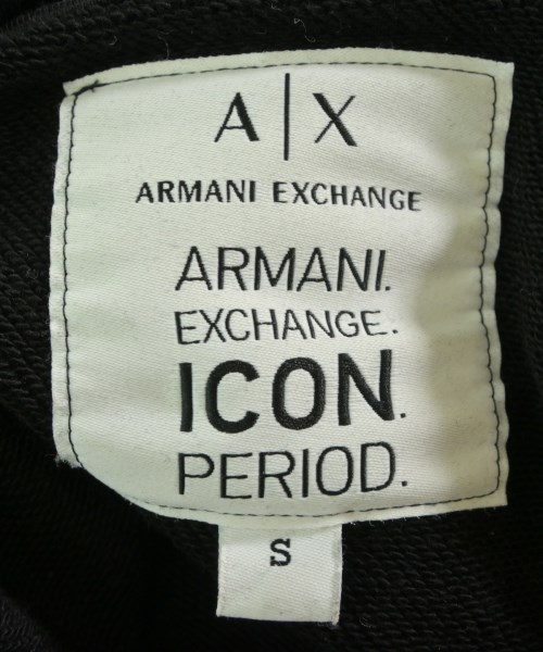 A/X ARMANI EXCHANGE（アルマーニエクスチェンジ）パーカー 黒 サイズ:S レディース/2200639871042