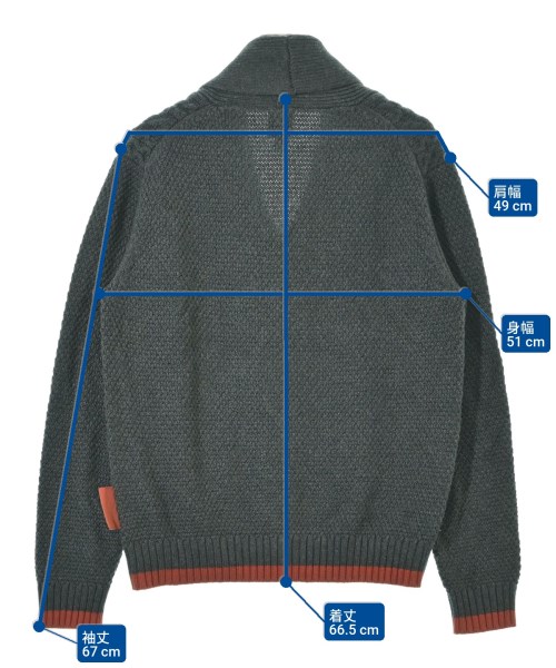 A/X ARMANI EXCHANGE（アルマーニエクスチェンジ）カーディガン グレー サイズ:M メンズ/2200639884028