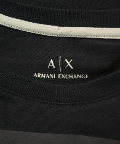 A/X ARMANI EXCHANGE（アルマーニエクスチェンジ）Tシャツ・カットソー 黒 サイズ:M メンズ/2200637040051