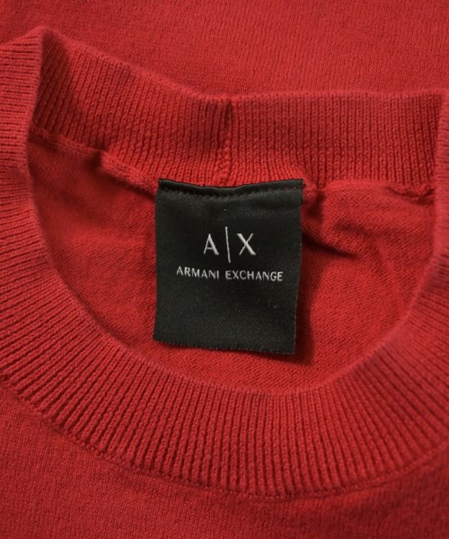 A/X ARMANI EXCHANGE（アルマーニエクスチェンジ）ニット・セーター 赤 サイズ:M メンズ/2200637040075
