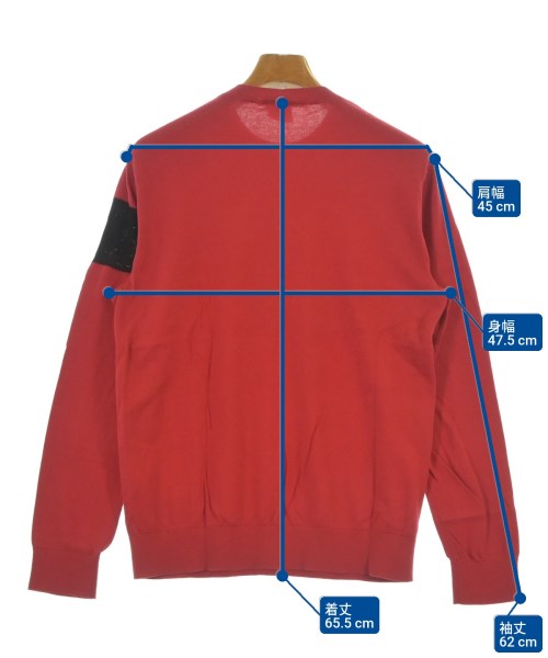 A/X ARMANI EXCHANGE（アルマーニエクスチェンジ）ニット・セーター 赤 サイズ:M メンズ/2200637040075