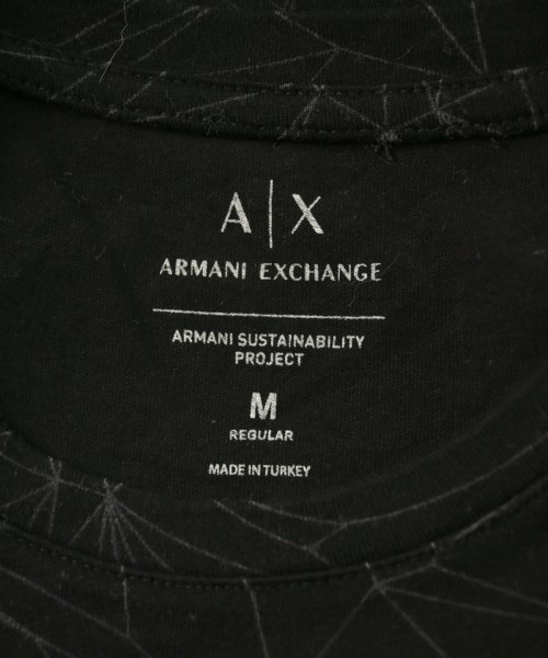 A/X ARMANI EXCHANGE（アルマーニエクスチェンジ）Tシャツ・カットソー 黒 サイズ:M メンズ/2200637040099