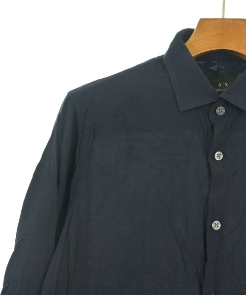 A/X ARMANI EXCHANGE（アルマーニエクスチェンジ）カジュアルシャツ 紺 サイズ:M メンズ/2200637040105