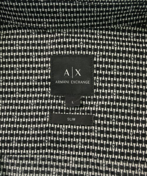 A/X ARMANI EXCHANGE（アルマーニエクスチェンジ）カジュアルシャツ 黒 サイズ:L メンズ/2200637040143