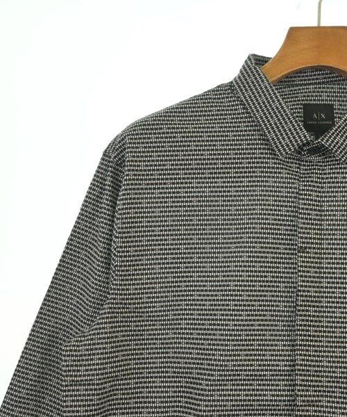 A/X ARMANI EXCHANGE（アルマーニエクスチェンジ）カジュアルシャツ 黒 サイズ:L メンズ/2200637040143