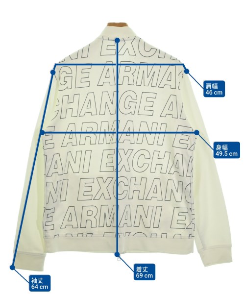 A/X ARMANI EXCHANGE（アルマーニエクスチェンジ）スウェット 白 サイズ:M メンズ/2200637040150