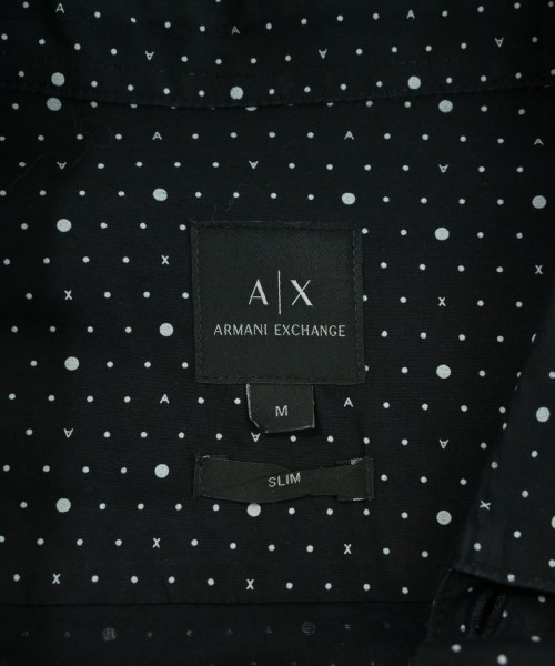 A/X ARMANI EXCHANGE（アルマーニエクスチェンジ）カジュアルシャツ 黒 サイズ:M メンズ/2200637040181