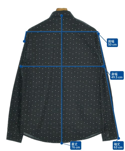 A/X ARMANI EXCHANGE（アルマーニエクスチェンジ）カジュアルシャツ 黒 サイズ:M メンズ/2200637040181