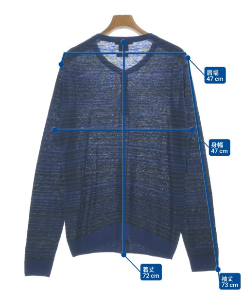 A/X ARMANI EXCHANGE（アルマーニエクスチェンジ）ニット・セーター 紺 サイズ:M メンズ/2200637040259