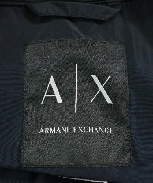 A/X ARMANI EXCHANGE（アルマーニエクスチェンジ）ステンカラーコート 紺 サイズ:L レディース/2200643001022