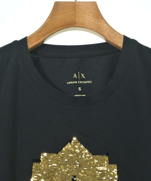 A/X ARMANI EXCHANGE（アルマーニエクスチェンジ）Tシャツ・カットソー 黒 サイズ:S レディース/2200643960022