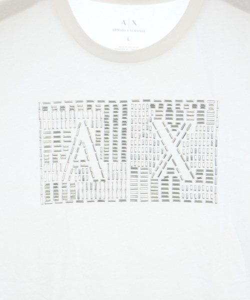 A/X ARMANI EXCHANGE（アルマーニエクスチェンジ）Tシャツ・カットソー 白 サイズ:L メンズ/2200624991113