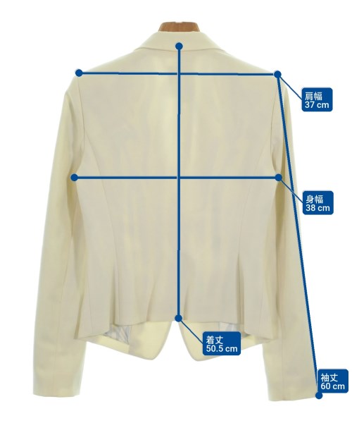 A/X ARMANI EXCHANGE（アルマーニエクスチェンジ）テーラードジャケット 白 サイズ:-(S位) レディース/2200625835010