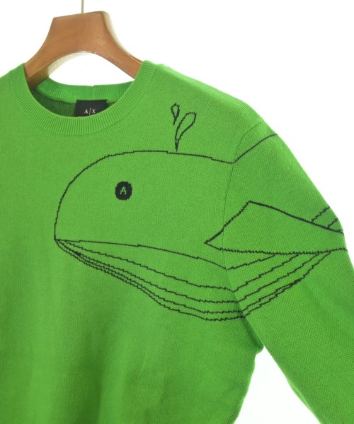 A/X ARMANI EXCHANGE（アルマーニエクスチェンジ）ニット・セーター 緑 サイズ:XS メンズ/2200615535036