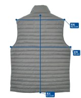 A/X ARMANI EXCHANGE（アルマーニエクスチェンジ）ダウンジャケット/ダウンベスト グレー サイズ:M メンズ/2200616400012