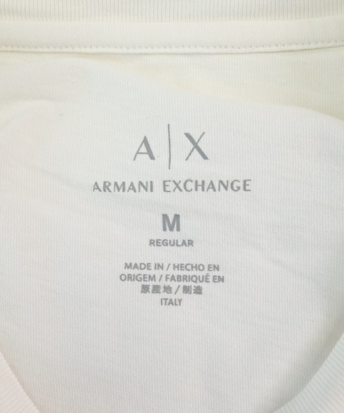 A/X ARMANI EXCHANGE（アルマーニエクスチェンジ）Tシャツ・カットソー 白 サイズ:M メンズ/2200621667967