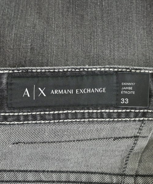 A/X ARMANI EXCHANGE（アルマーニエクスチェンジ）デニムパンツ 黒 サイズ:33(L位) メンズ/2200612658011