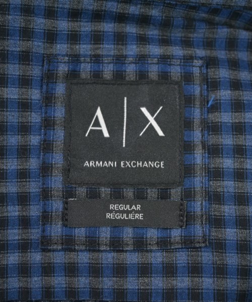 A/X ARMANI EXCHANGE（アルマーニエクスチェンジ）カジュアルシャツ 青 サイズ:S メンズ/2200615062013