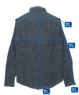A/X ARMANI EXCHANGE（アルマーニエクスチェンジ）カジュアルシャツ 紺 サイズ:S メンズ/2200615062020