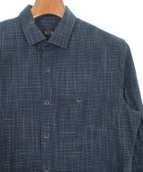 A/X ARMANI EXCHANGE（アルマーニエクスチェンジ）カジュアルシャツ 紺 サイズ:S メンズ/2200615062037