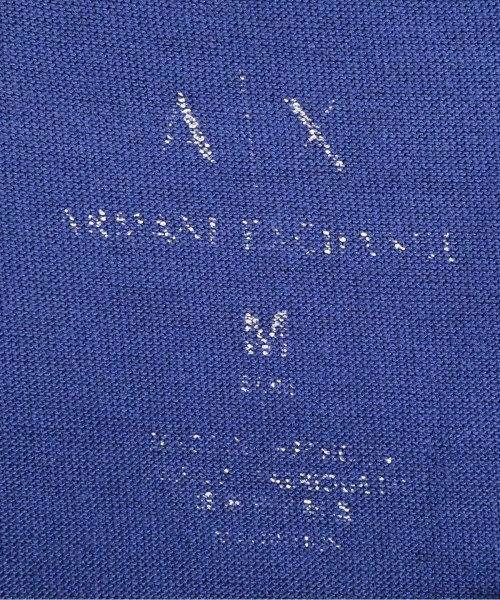 A/X ARMANI EXCHANGE（アルマーニエクスチェンジ）Tシャツ・カットソー 青 サイズ:M メンズ/2200560819052
