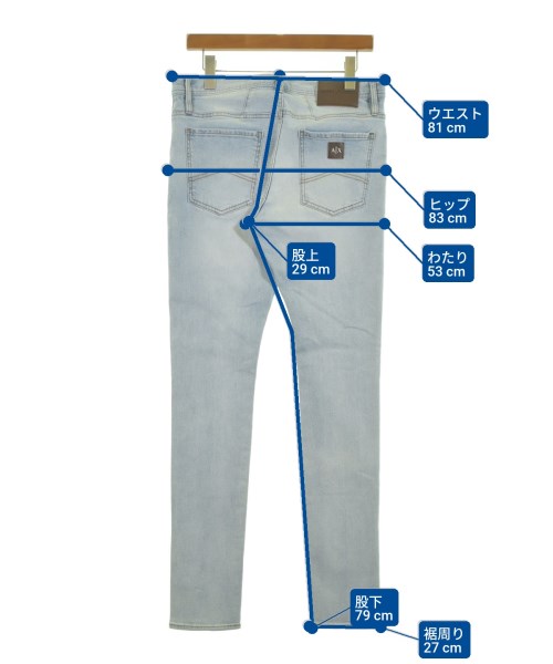 A/X ARMANI EXCHANGE（アルマーニエクスチェンジ）デニムパンツ 青 サイズ:31(M位) メンズ/2200563515029
