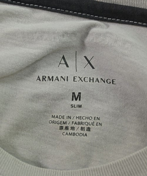 A/X ARMANI EXCHANGE（アルマーニエクスチェンジ）Tシャツ・カットソー グレー サイズ:M メンズ/2200566516030