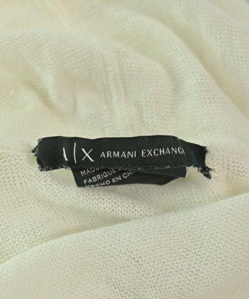 A/X ARMANI EXCHANGE（アルマーニエクスチェンジ）ニット・セーター 白 サイズ:S レディース/2200674007062