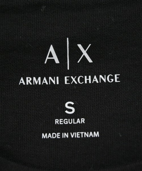 A/X ARMANI EXCHANGE（アルマーニエクスチェンジ）Tシャツ・カットソー 黒 サイズ:S メンズ/2200677198026