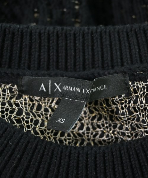 A/X ARMANI EXCHANGE（アルマーニエクスチェンジ）ニット・セーター 黒 サイズ:XS レディース/2200678641057