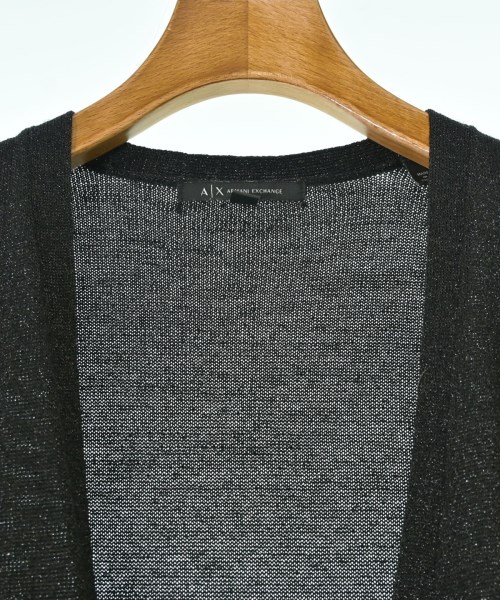 A/X ARMANI EXCHANGE（アルマーニエクスチェンジ）カーディガン 黒 サイズ:M レディース/2200689229169