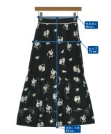 A/X ARMANI EXCHANGE（アルマーニエクスチェンジ）ロング・マキシ丈スカート 黒 サイズ:0(XS位) レディース/2200701528133