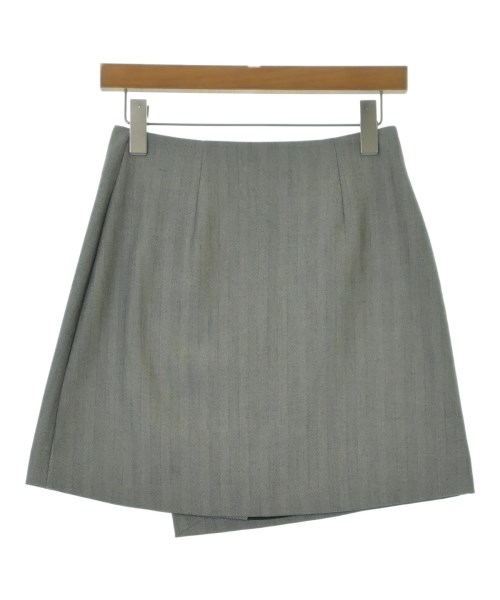 A/X ARMANI EXCHANGE（アルマーニエクスチェンジ）ひざ丈スカート グレー サイズ:2(M位) レディース/2200701528294
