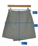 A/X ARMANI EXCHANGE（アルマーニエクスチェンジ）ひざ丈スカート グレー サイズ:2(M位) レディース/2200701528294