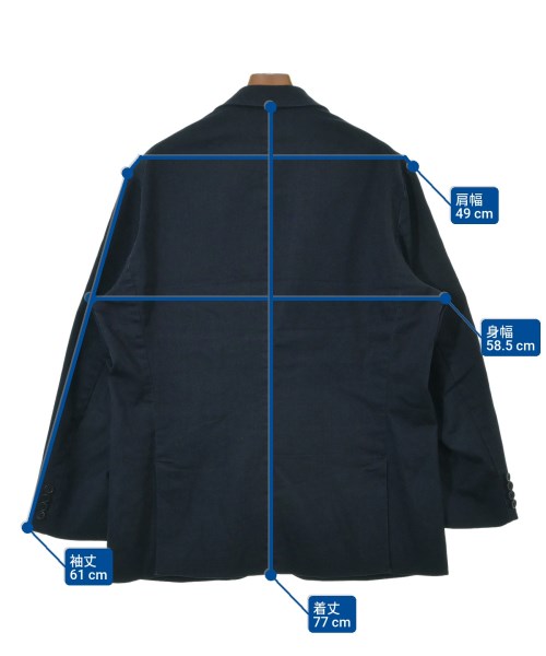 A/X ARMANI EXCHANGE（アルマーニエクスチェンジ）カジュアルジャケット 紺 サイズ:XL メンズ/2200654230015