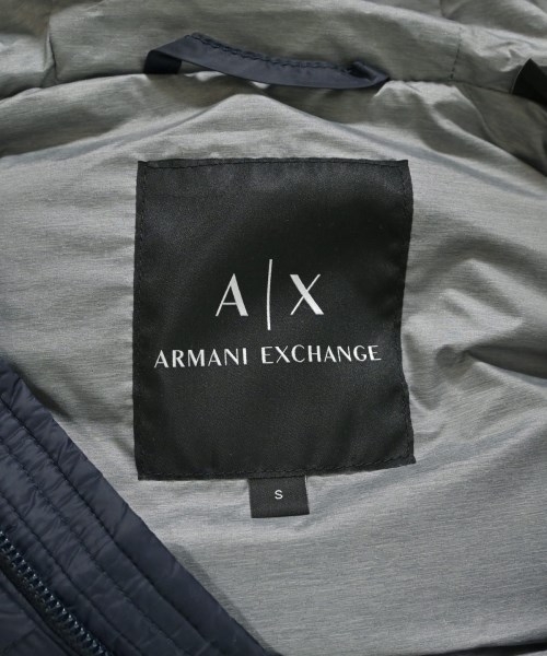 A/X ARMANI EXCHANGE（アルマーニエクスチェンジ）ダウンコート 紺 サイズ:S レディース/2200659122025