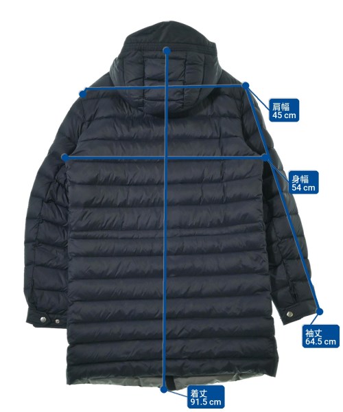 A/X ARMANI EXCHANGE（アルマーニエクスチェンジ）ダウンコート 紺 サイズ:S レディース/2200659122025