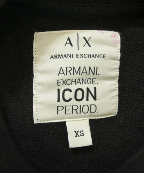A/X ARMANI EXCHANGE（アルマーニエクスチェンジ）スウェット 黒 サイズ:XS メンズ/2200659122094