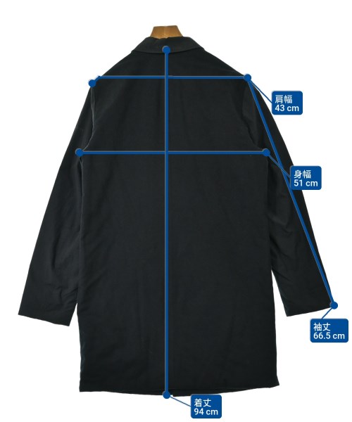 A/X ARMANI EXCHANGE（アルマーニエクスチェンジ）ステンカラーコート 紺 サイズ:S メンズ/2200659856050