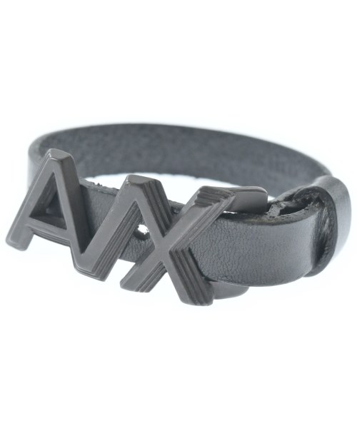 A/X ARMANI EXCHANGE(アルマーニエクスチェンジ)ブレスレット・バングル 黒 サイズ:-/2200661599068