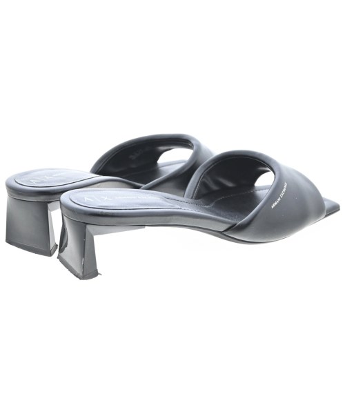 A/X ARMANI EXCHANGE（アルマーニエクスチェンジ）サンダル 黒 サイズ:EU37(23.5cm位) レディース/2200718743116