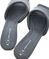 A/X ARMANI EXCHANGE（アルマーニエクスチェンジ）サンダル 黒 サイズ:EU37(23.5cm位) レディース/2200718743116