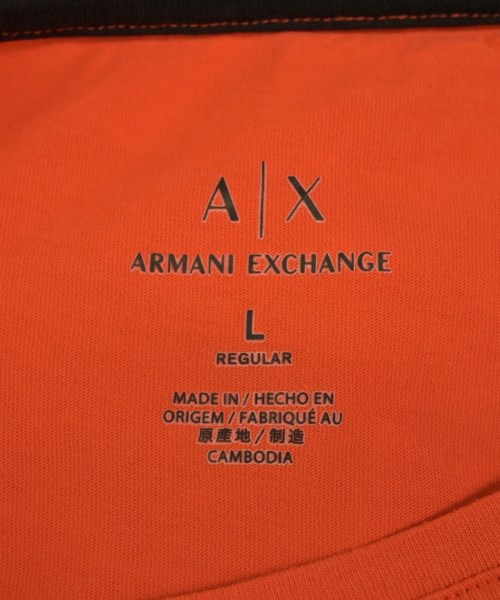 A/X ARMANI EXCHANGE（アルマーニエクスチェンジ）Tシャツ・カットソー オレンジ サイズ:L メンズ/2200702337031