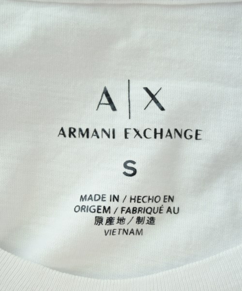 A/X ARMANI EXCHANGE（アルマーニエクスチェンジ）Tシャツ・カットソー 白 サイズ:S レディース/2200704957091