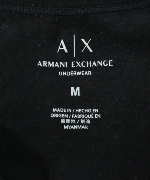 A/X ARMANI EXCHANGE（アルマーニエクスチェンジ）Tシャツ・カットソー 黒 サイズ:M レディース/2200707127040