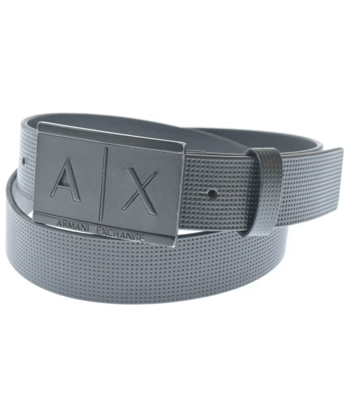 A/X ARMANI EXCHANGE(アルマーニエクスチェンジ)ベルト 黒 サイズ:-/2200660196152