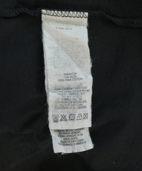 A/X ARMANI EXCHANGE（アルマーニエクスチェンジ）Tシャツ・カットソー 黒 サイズ:M メンズ/2200665157103