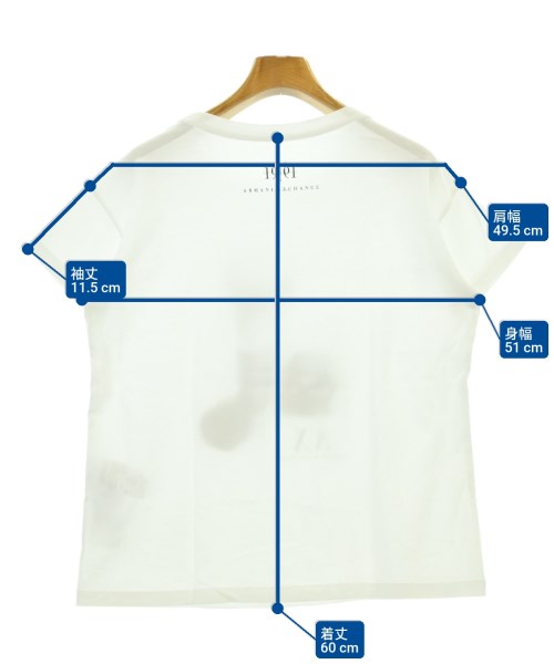 A/X ARMANI EXCHANGE（アルマーニエクスチェンジ）Tシャツ・カットソー 白 サイズ:S レディース/2200670160044
