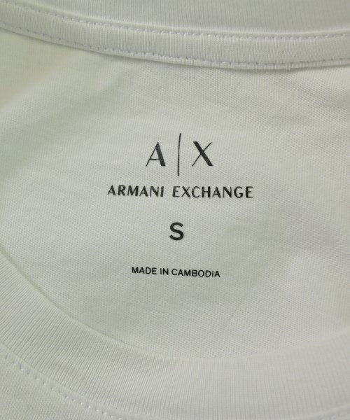 A/X ARMANI EXCHANGE（アルマーニエクスチェンジ）Tシャツ・カットソー 白 サイズ:S レディース/2200670160051